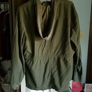 Vanity xl safari jacket with hood